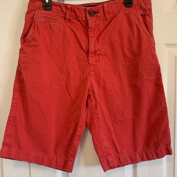 Mens American Eagle off red long board shorts - Picture 2 of 9